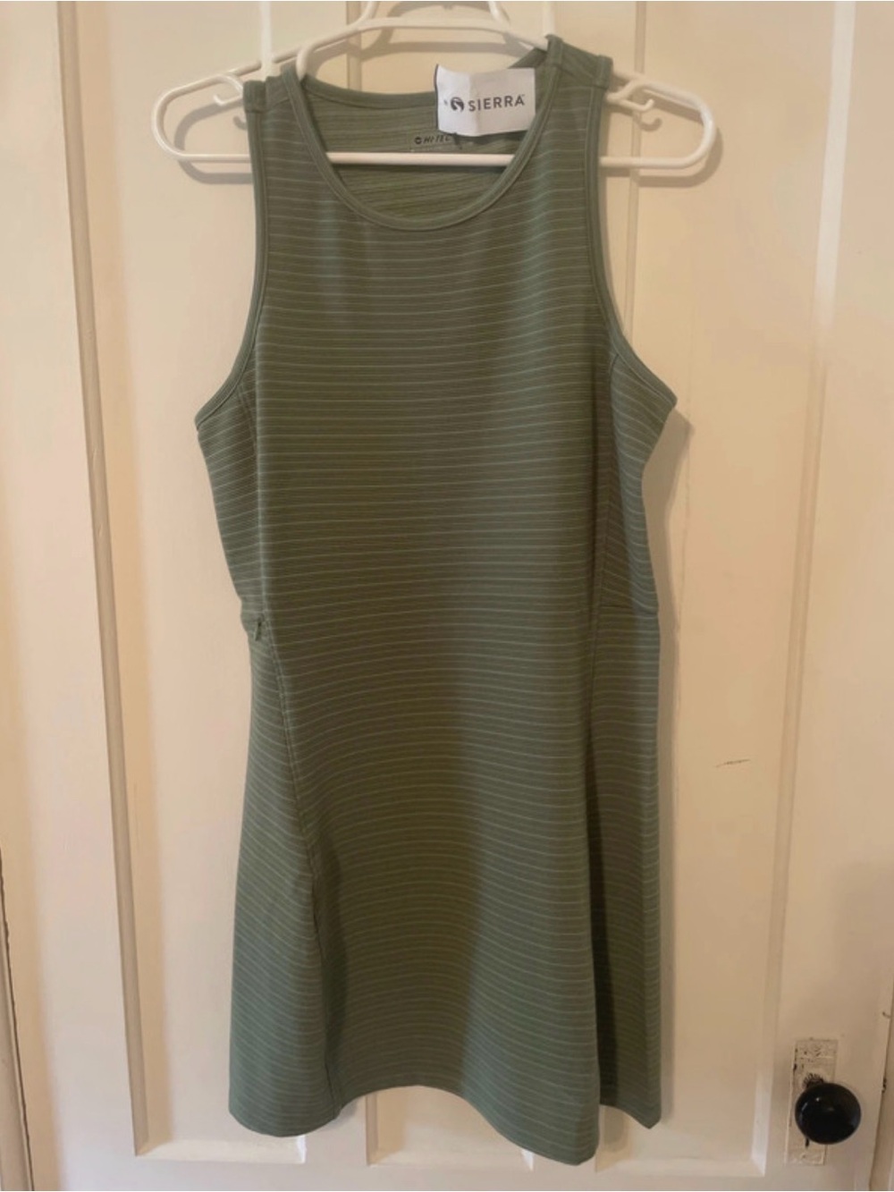 Hi-Tec Women's Sleeveless A-Line Dress in Olive Green